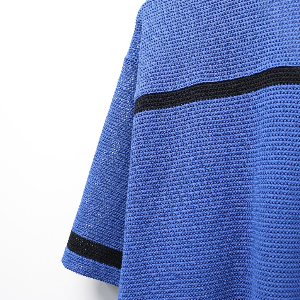 KNIT SHIRT ( TYPE-2 ) #BLUE [26SS-WMK-KN02]