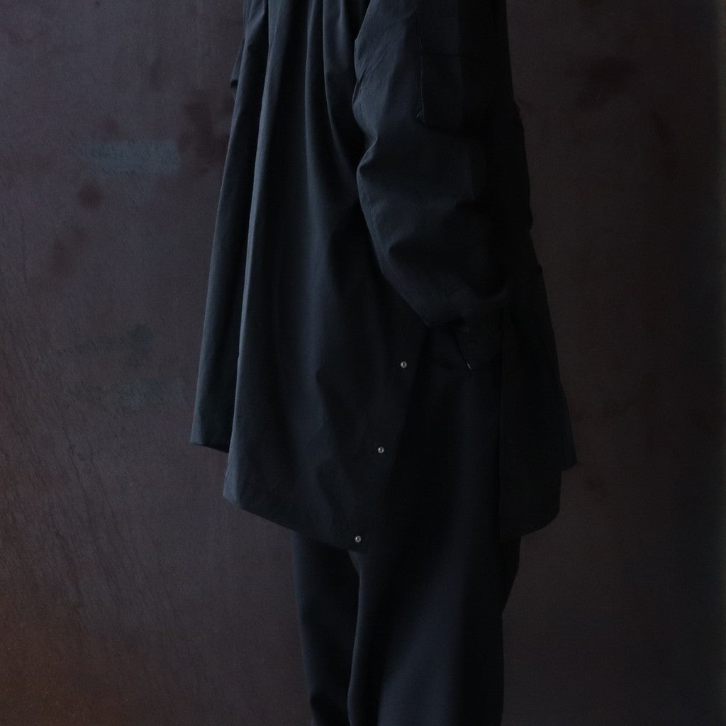 PERTEX UTILITY LONGLINE SHIRT #BLACK [FPA02261U0004]