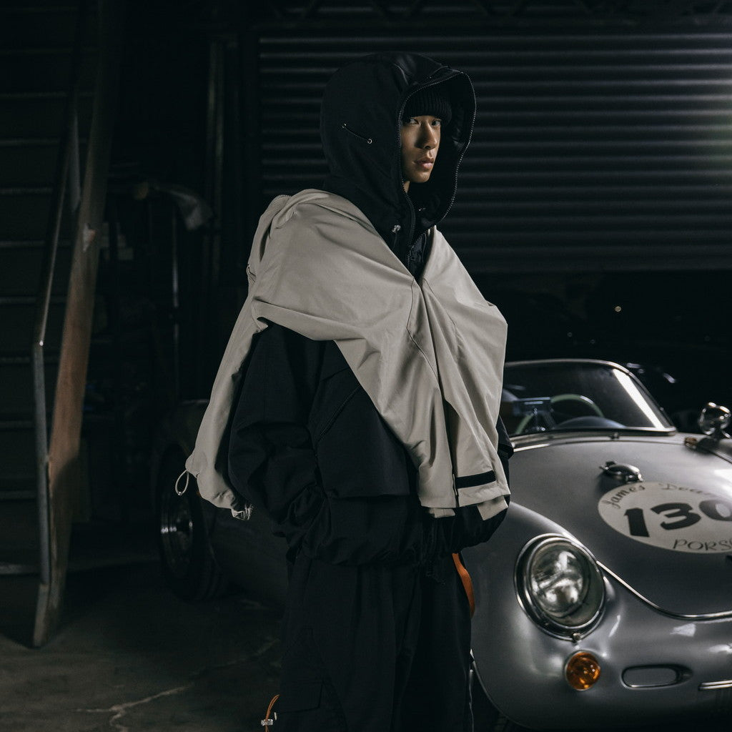 「G7-1K」 Fermion-G Mountain Parka #JET BLACK [GOOPI-23AW-NOV-01]