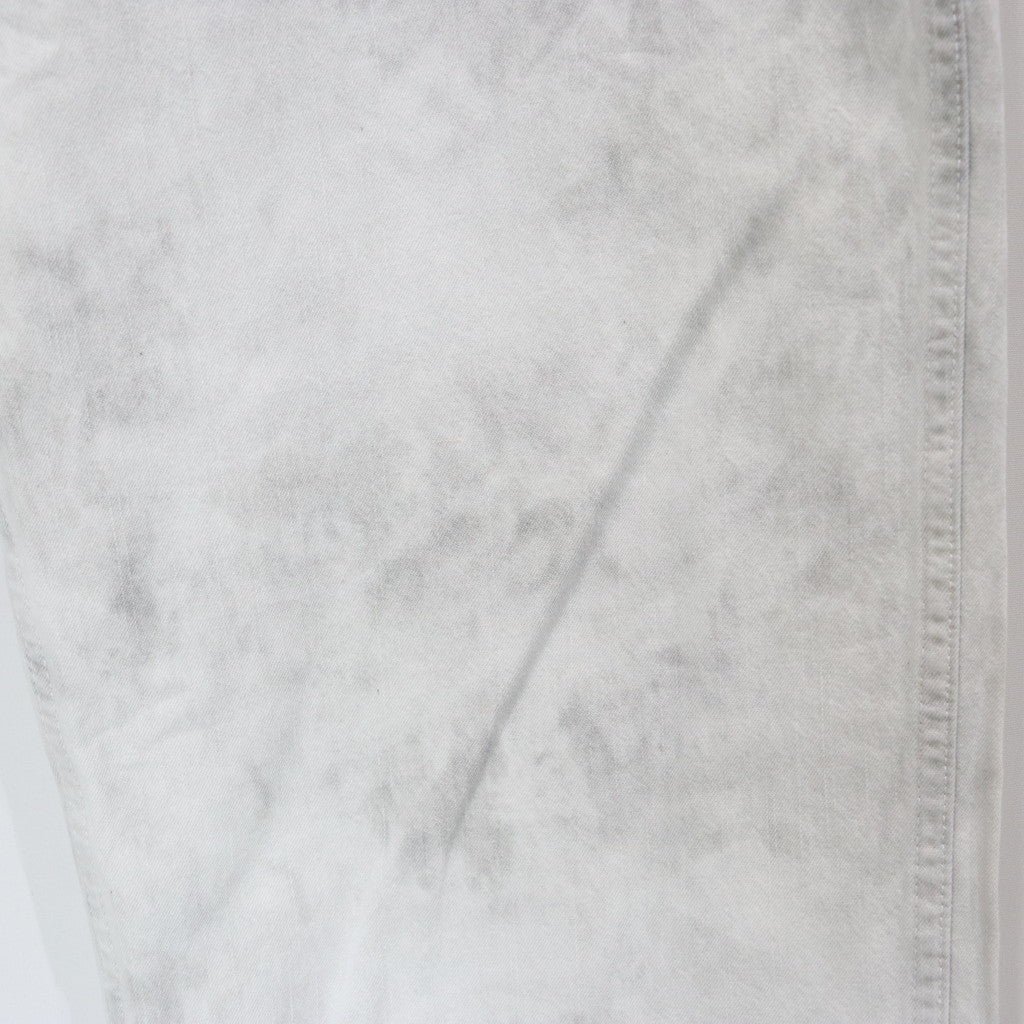 漂白寬鬆油漆工褲 #灰色 [25SS-FS-09 / FS1703]