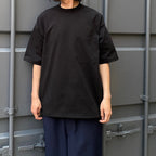 TECH TEE POCKET CREW #BLACK [BE-32024]