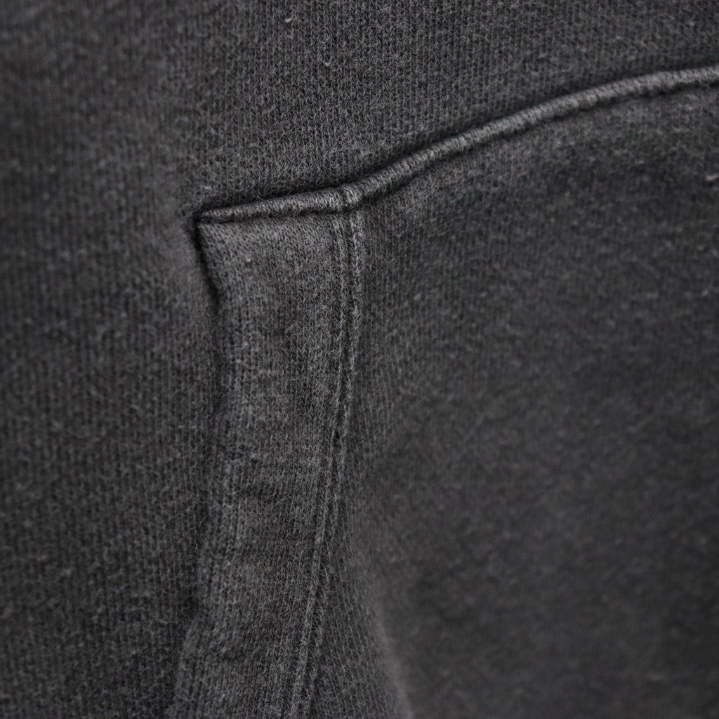 WASHED MIDDLE WEIGHT PULLOVER HOODED SWEAT SHIRT #GRAY [26SS-WMC-SS05]