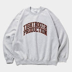 COLLEGE CREW SWEAT SHIRT #Ash [SS25-SW06]