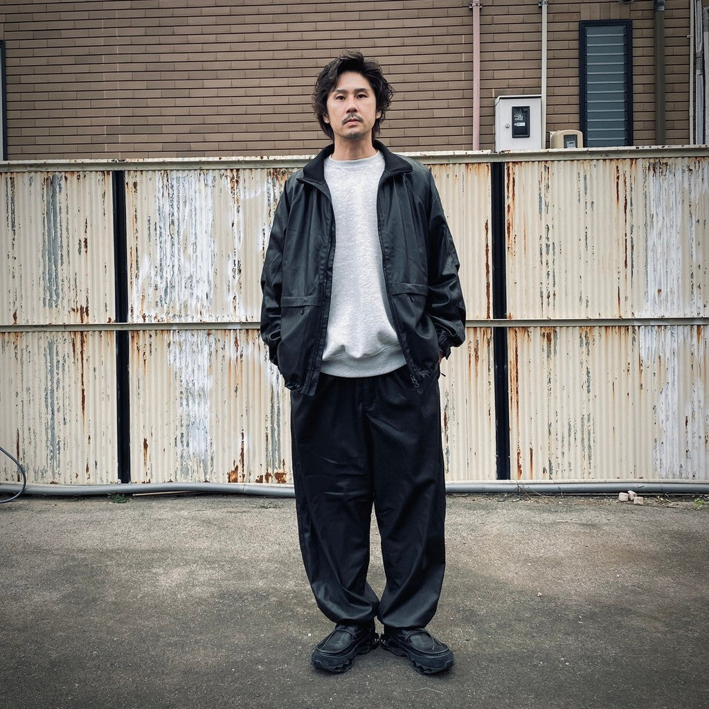 TECH SYNTHETIC SKIN WINDBREAKER JACKET #BLACK [BJ-40025W