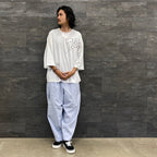 BAKER BAGGY SLACKS #SAX [SU23-B06]