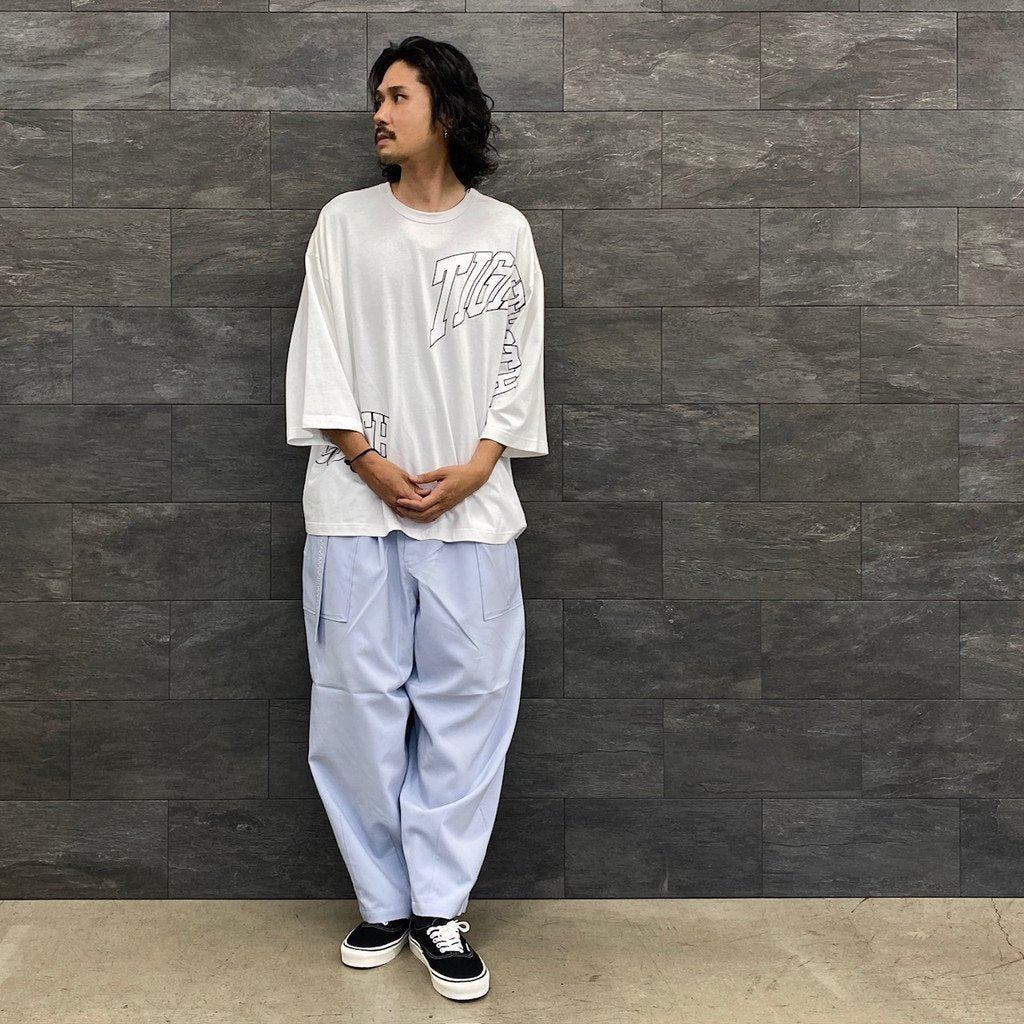 BAKER BAGGY SLACKS #SAX [SU23-B06]