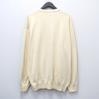 COTTON KNIT CARDIGAN ( TYPE-1 ) #IVORY [26FWE-WMK-KN03]