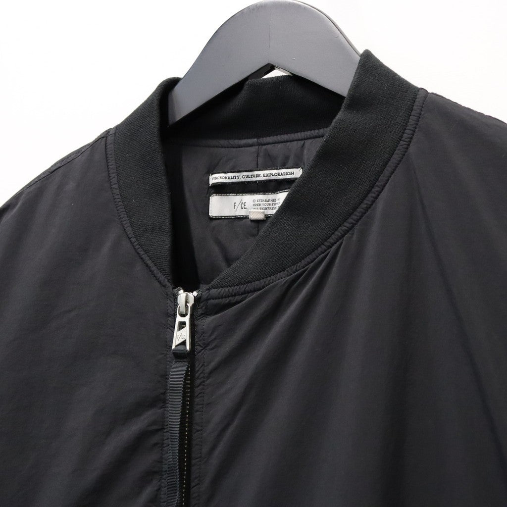 GARMENT DYE DOWN MA-1 LONG COAT 2.0 #BLACK [FST09262U0002]