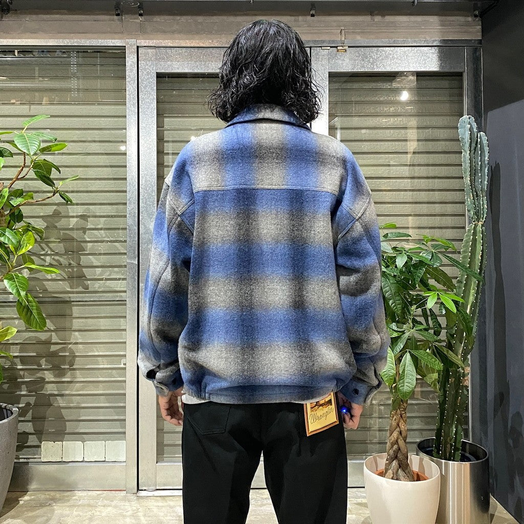 OMBRE CHECK 50'S JACKET ( TYPE-2 ) #BLUE [24FW-WMO-BL22]