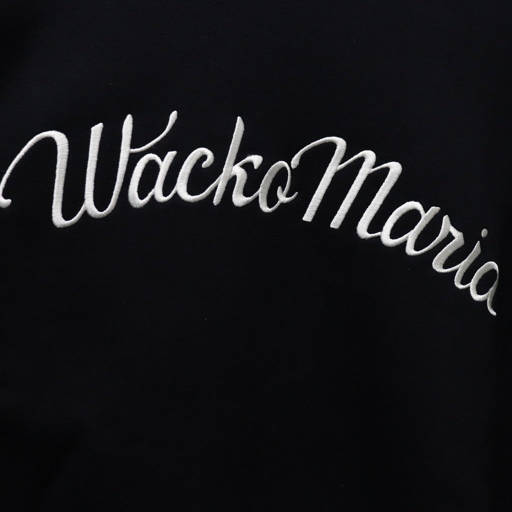 MIDDLE WEIGHT CREW NECK SWEAT SHIRT ( TYPE-1 ) #BLACK [25FW
