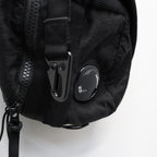 NYLON B LENS WAISTBAG #BLACK 999 [20CMAC043A-005269G]