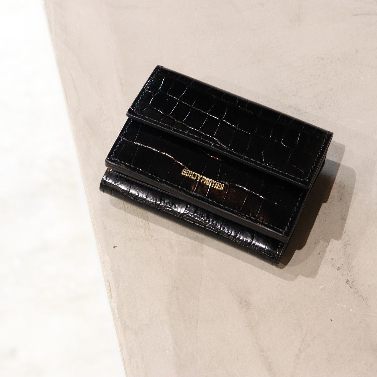 SPEAK EASY | SHORT WALLET -TYPE 1- #BLACK [24SS-WMA-WL02]