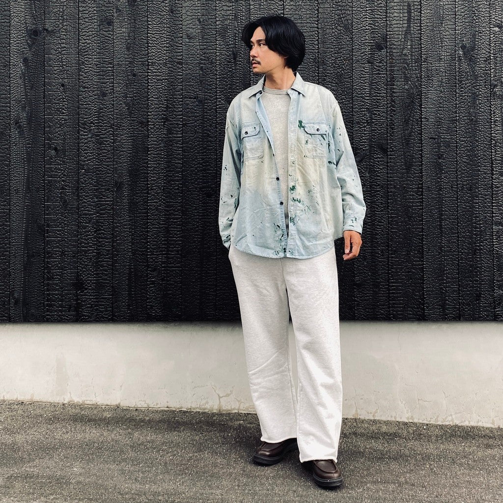 BOAT CLUB SWEAT PANTS #M.GRAY [BWU-BCSP]