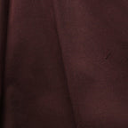 雙褶斜紋棉布褲（1 型）#酒紅色 [25FW-WMP-PT01]