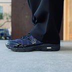 MIZUNO FORTIS LS #BLACK / BLUE [D1GA261C]