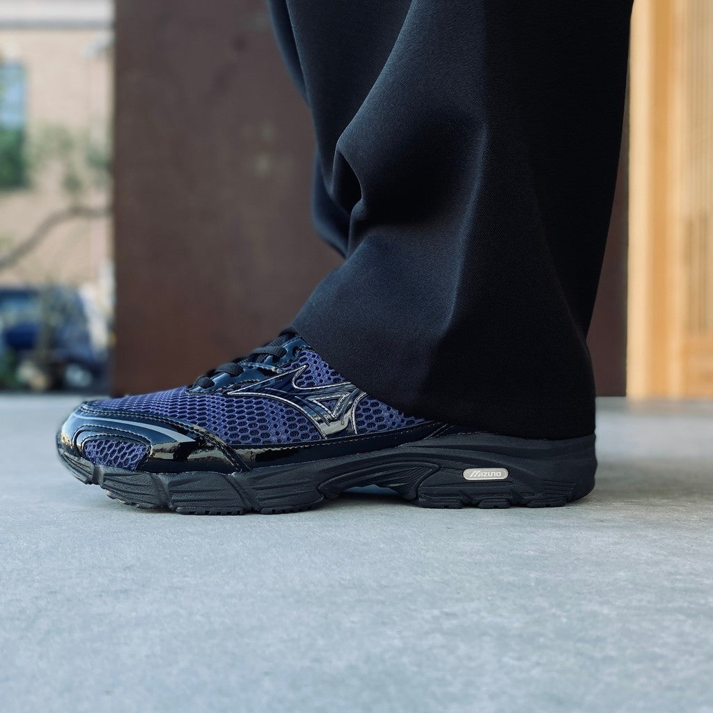 MIZUNO FORTIS LS #BLACK / BLUE [D1GA261C]