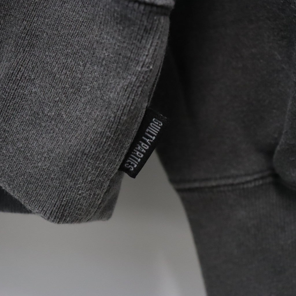 WASHED MIDDLE WEIGHT PULLOVER HOODED SWEAT SHIRT #GRAY [26FWE-WMC-SS02]
