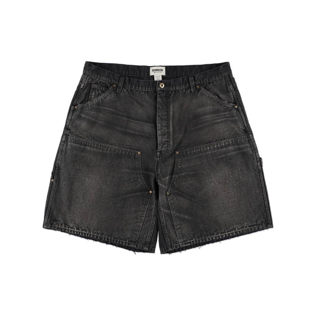 DOUBLE KNEE DUCK SHORTS AGED #BLACK [BW261-DKDS]