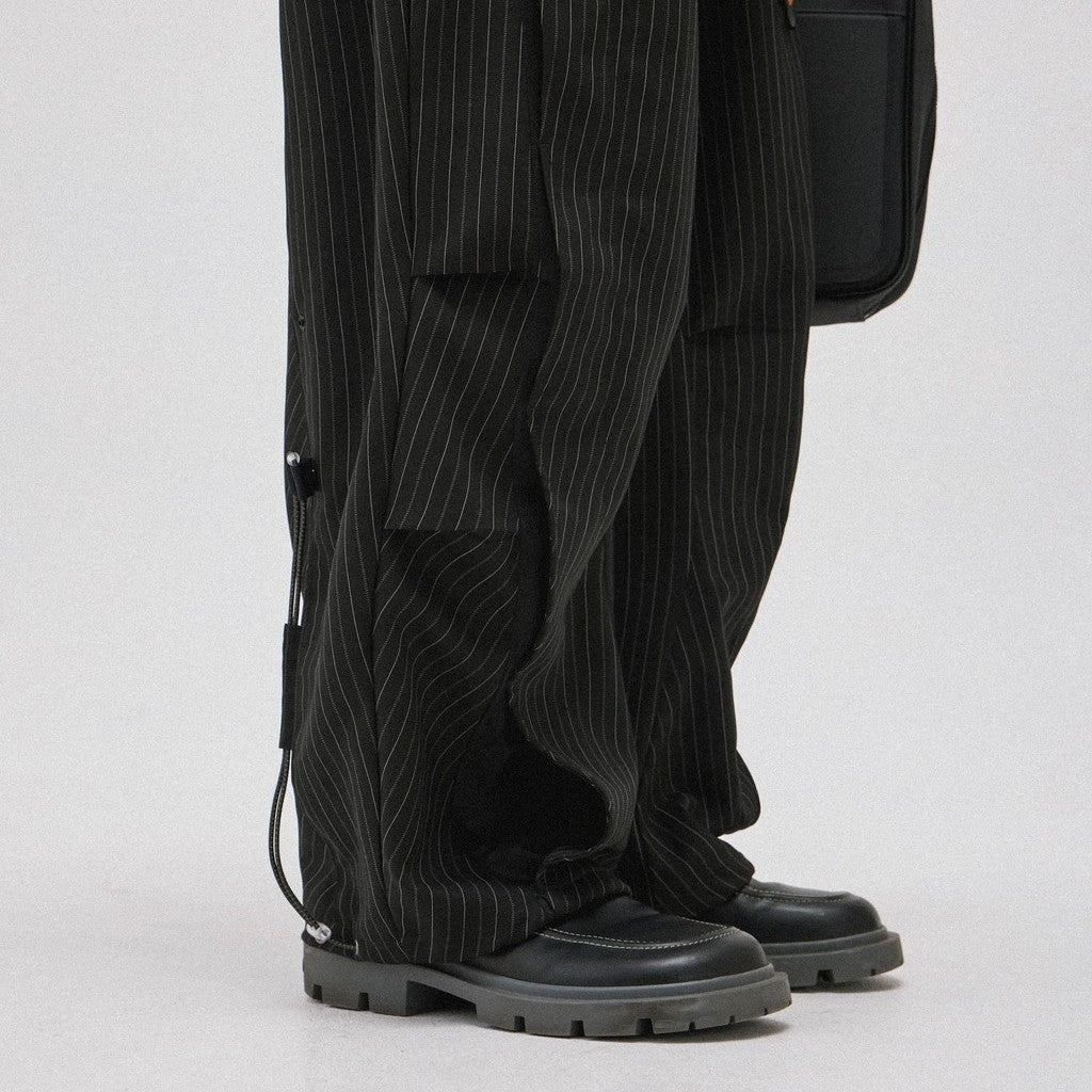 "TR-P01" SOFTBOX 條紋褲 #SHADOW [GOOPI-24SS-AUG-02]