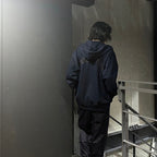 HEAVY WEIGHT FULL ZIP HOODED SWEAT SHIRT ( TYPE-2 ) #NAVY [24FW-WMC-SS02]