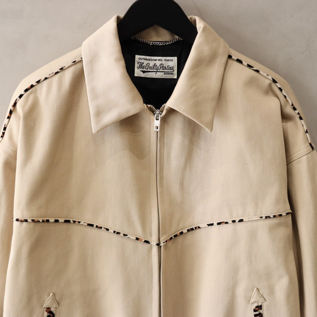 WESTERN JACKET -TYPE 2- #BEIGE [24SS-WMO-BL12] - cocorozashi 三重