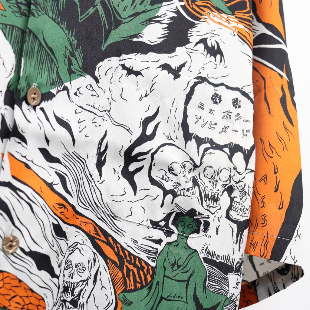 HAWAIIAN SHIRT S/S ( TYPE-1 ) #GRAY [26SS-WMS-HI01]