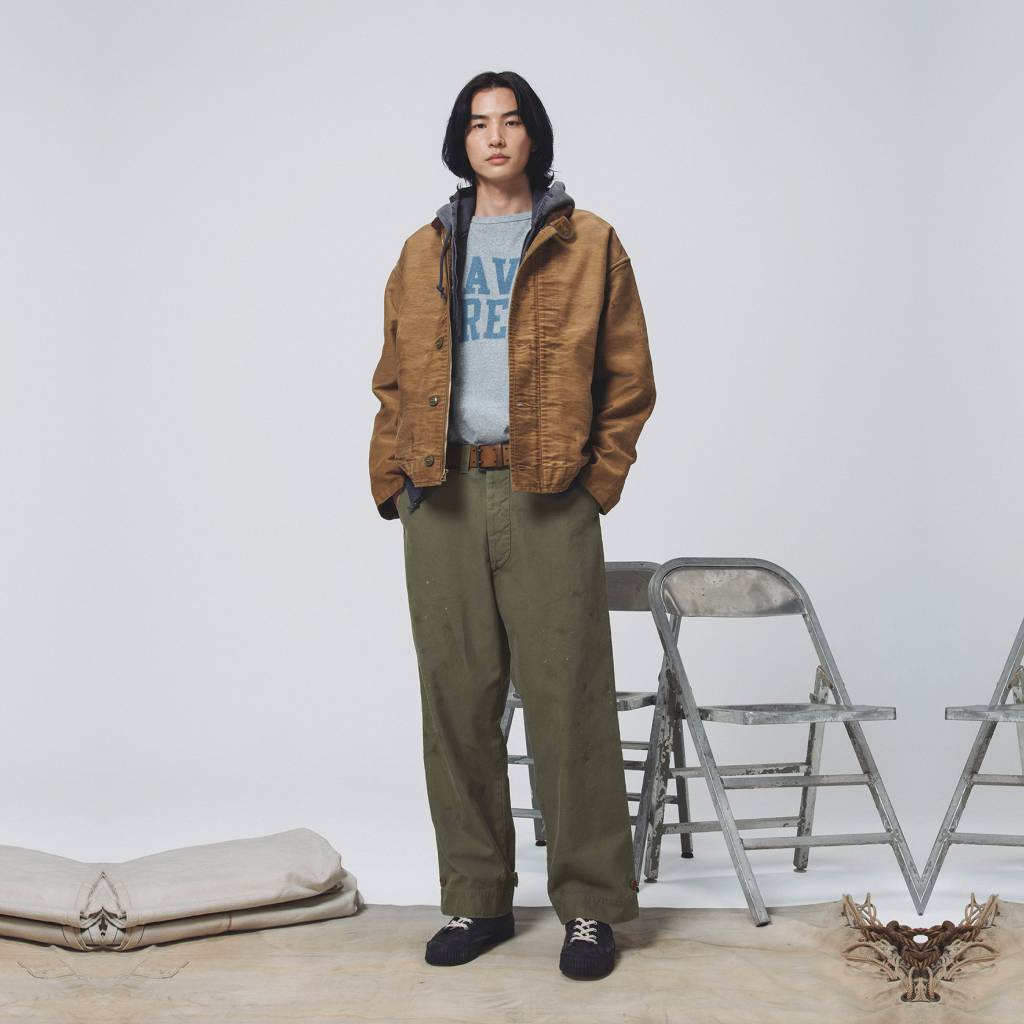 WIDE WALE N-1 DECK JACKET #KHAKI [BWU-WN1DJ]