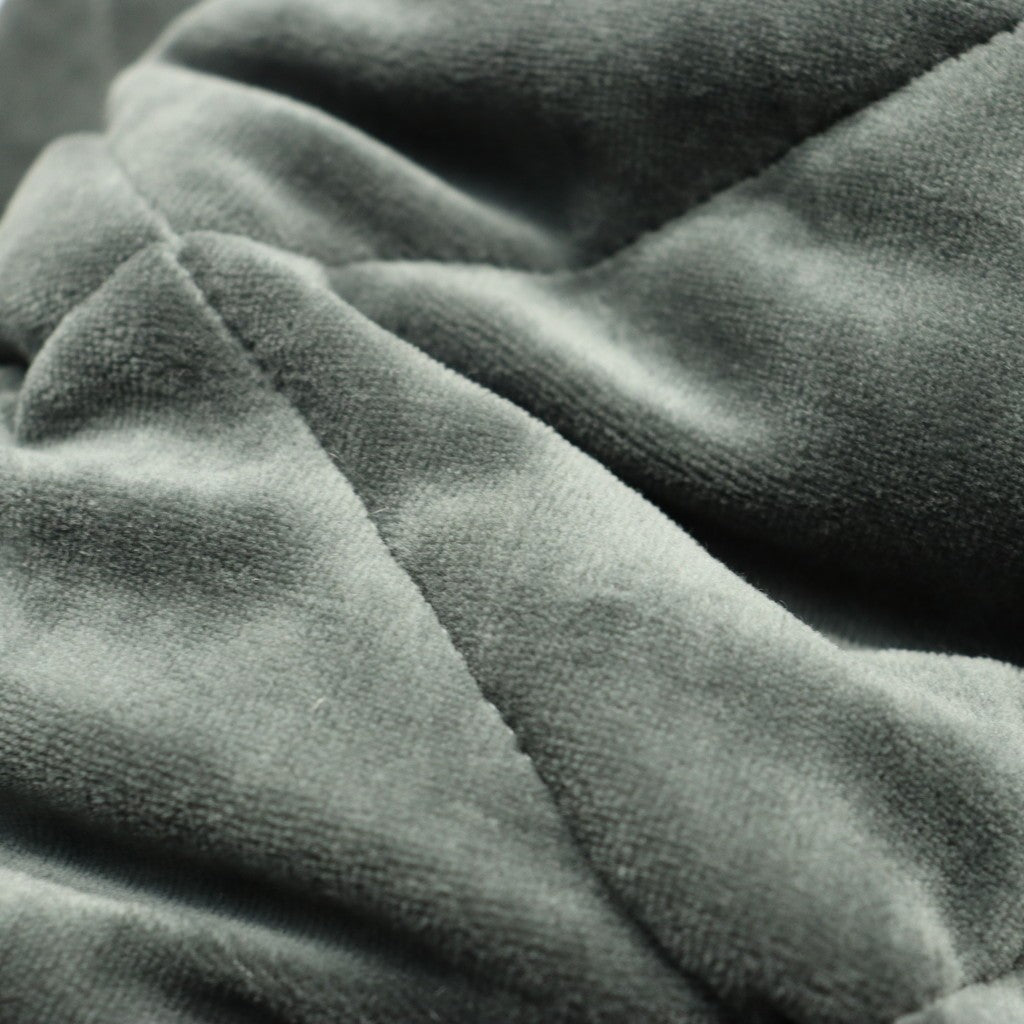 DELUXE | VELOUR SOUVENIR JKT #Gray [20TH-JK03]