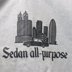 Skyscrapers Sweatshirts #Top Grey [SD26F-CT05]
