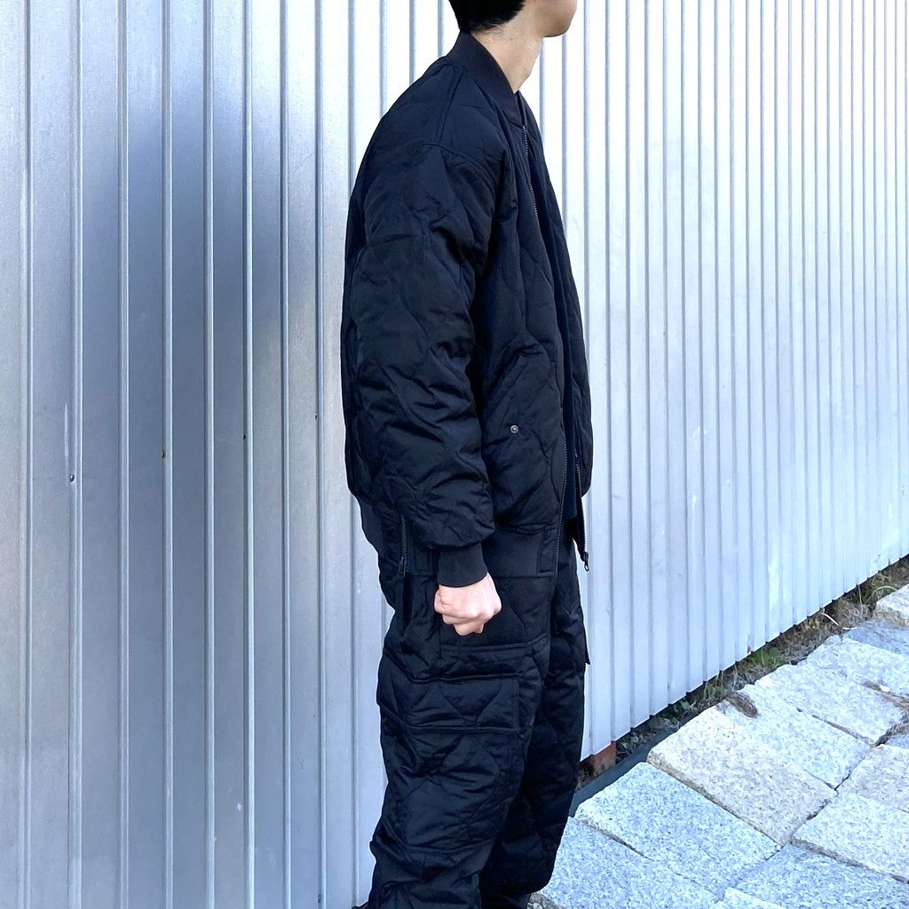 MILITARY MA-1 DOWN JKT #BLACK [TAION-111M1ML-1]