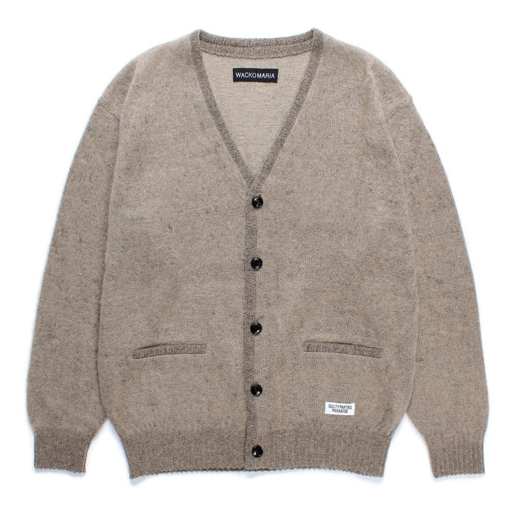 MOHAIR CARDIGAN ( TYPE-1 ) #BEIGE [24FW-WMK-KN25]