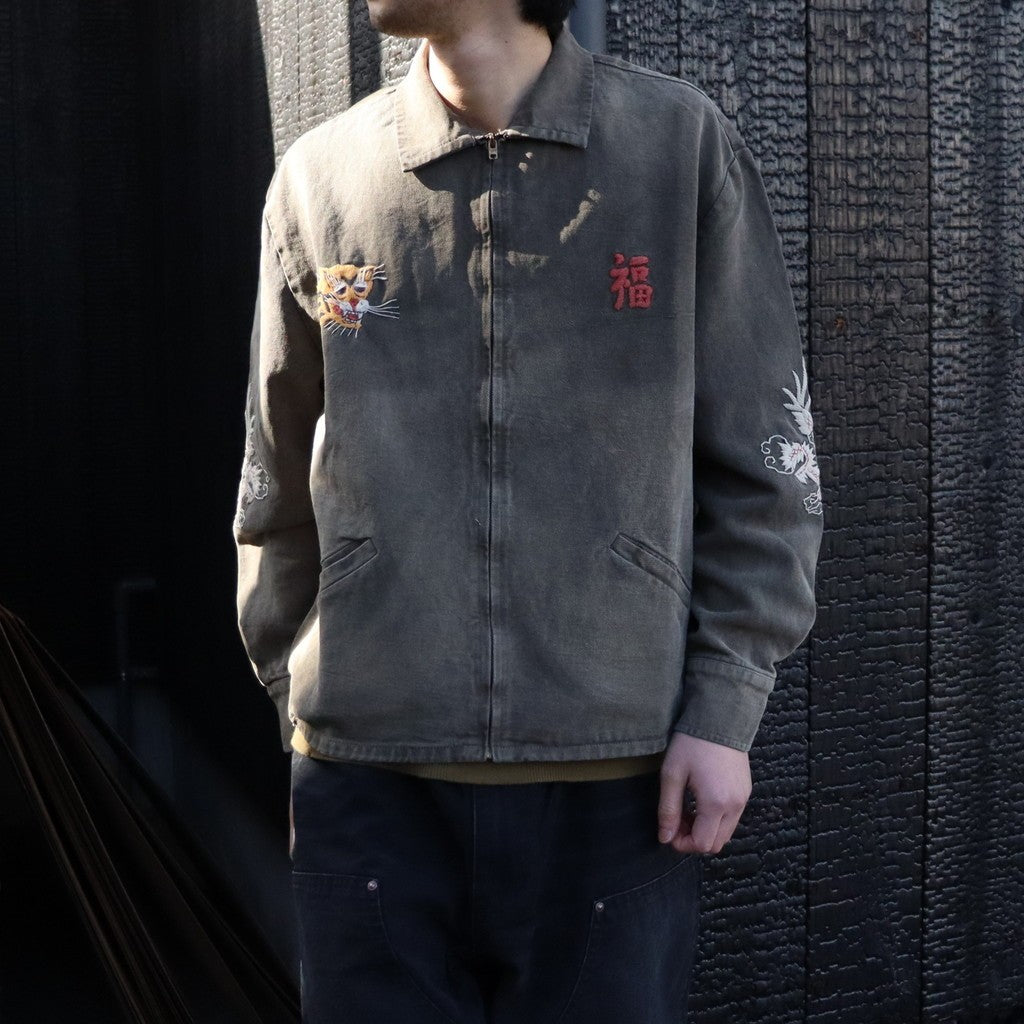 VIETNAM JACKET AGED #BLACK [BW261-VJ]
