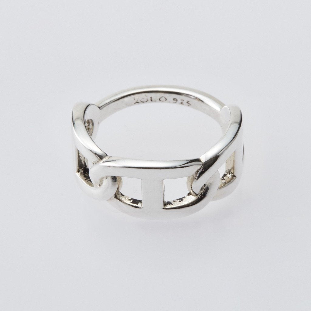 Anchor Ring Large #SILVER [XOR014] – cocorozashi