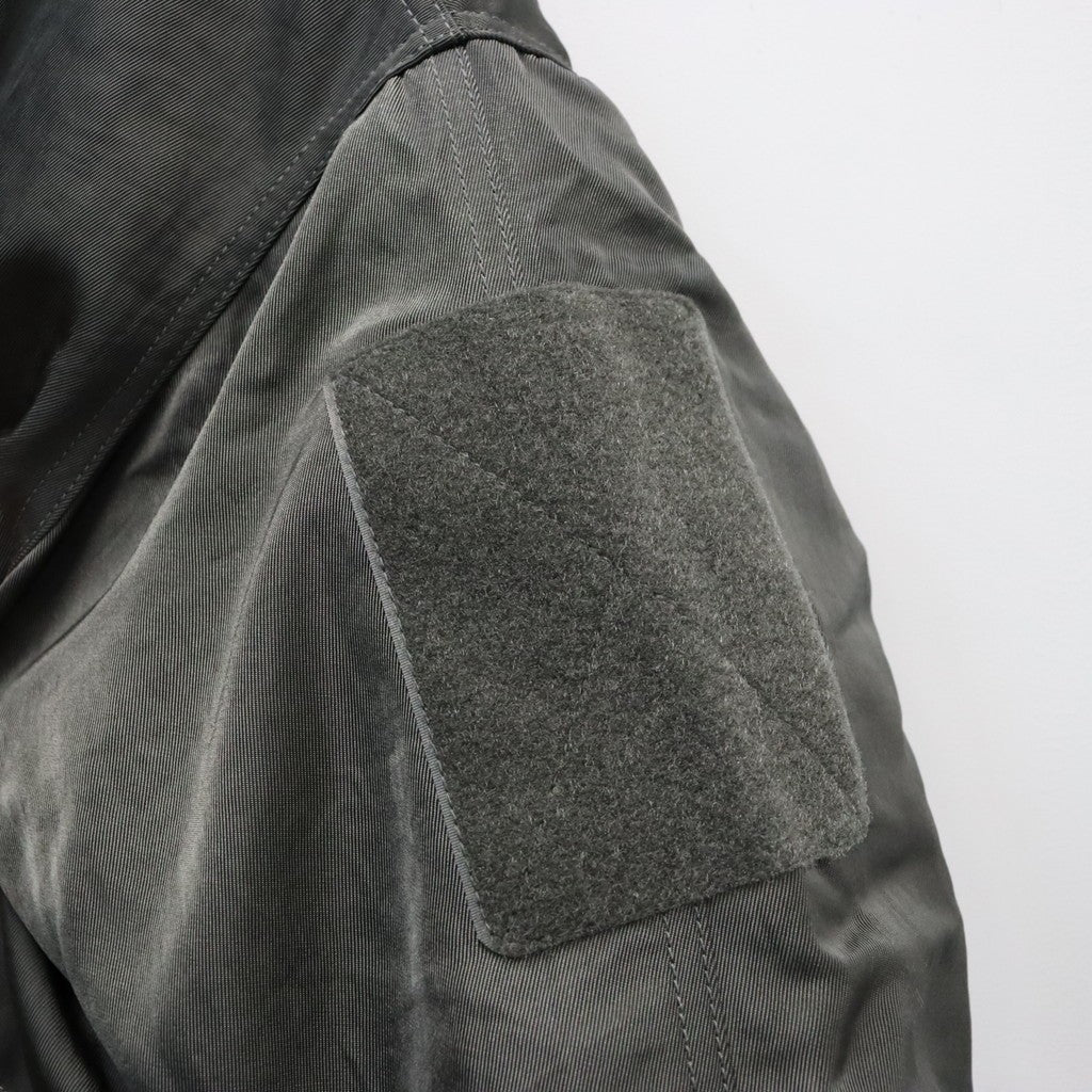 TECH REVERSIBLE MA-1 DOWN JACKET #CHARCOAL x OLIVE [BW-40026W]