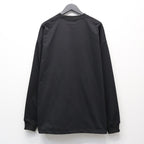 TECH DRAWSTRING L/S TEE #BLACK [BE-34026]