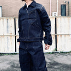 Lee | LEE BY F/CE. 91-B MODULAR COVERALL JACKET #INDIGO [OSP08262U0001]