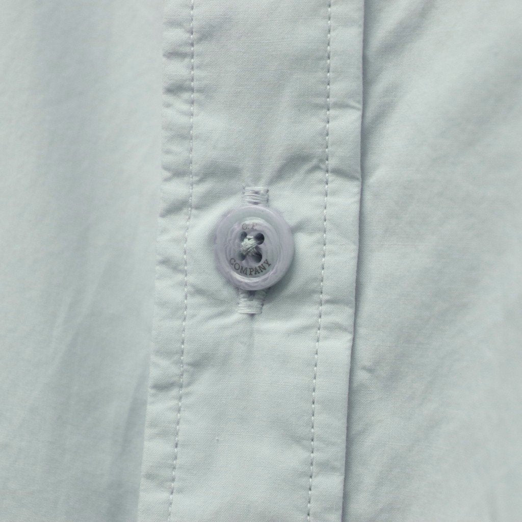 SH LONG SLEEVE IN POPELINE #MISTY BLUE 804 [20CMSH229A]