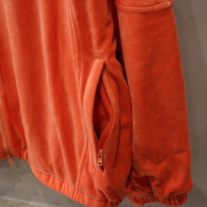 VELOR TRACK JACKET #ORANGE [FW24-JK14]