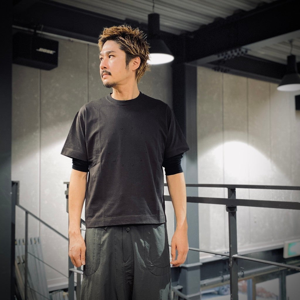 CIRCLE T #CHARCOAL [JI-25SS-CS04]