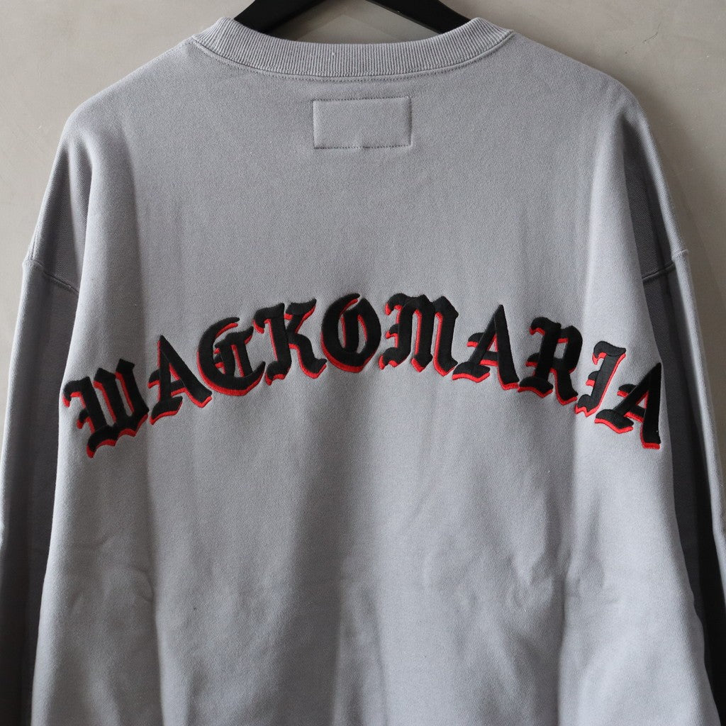 中厚圓領運動衫（TYPE-2）#灰色 [24FW-WMC-SS08]