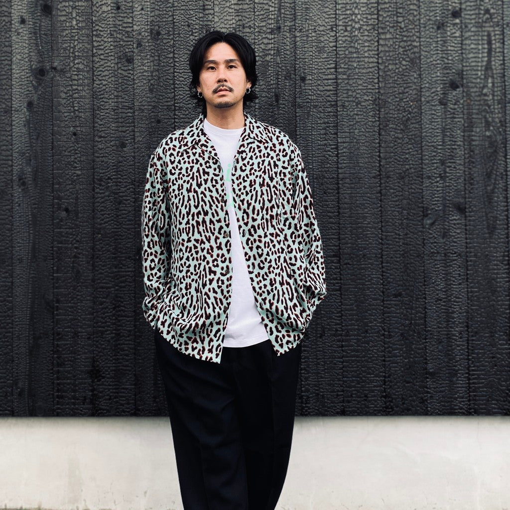 HAWAIIAN SHIRT L/S ( TYPE-1 ) #MINT [26FW-WMS-HI01]