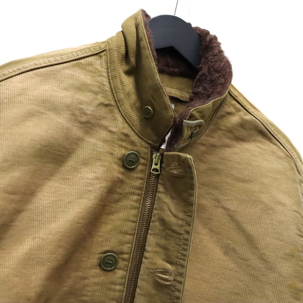 WIDE WALE N-1 DECK JACKET #KHAKI [BWU-WN1DJ]