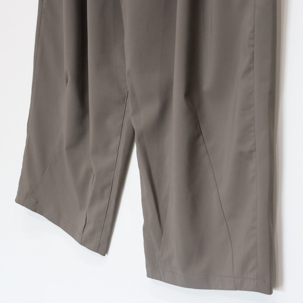 DRY BAGGY SLACKS #Charcoal [SU25-B08] - cocorozashi 三重県四日市市