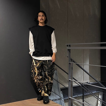 3 LAYER BALLOON PANTS #WIRE CAMO [FW24-B02]