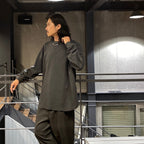 TECH THERMAL CREW L/S #CHARCOAL [BE-34024W]