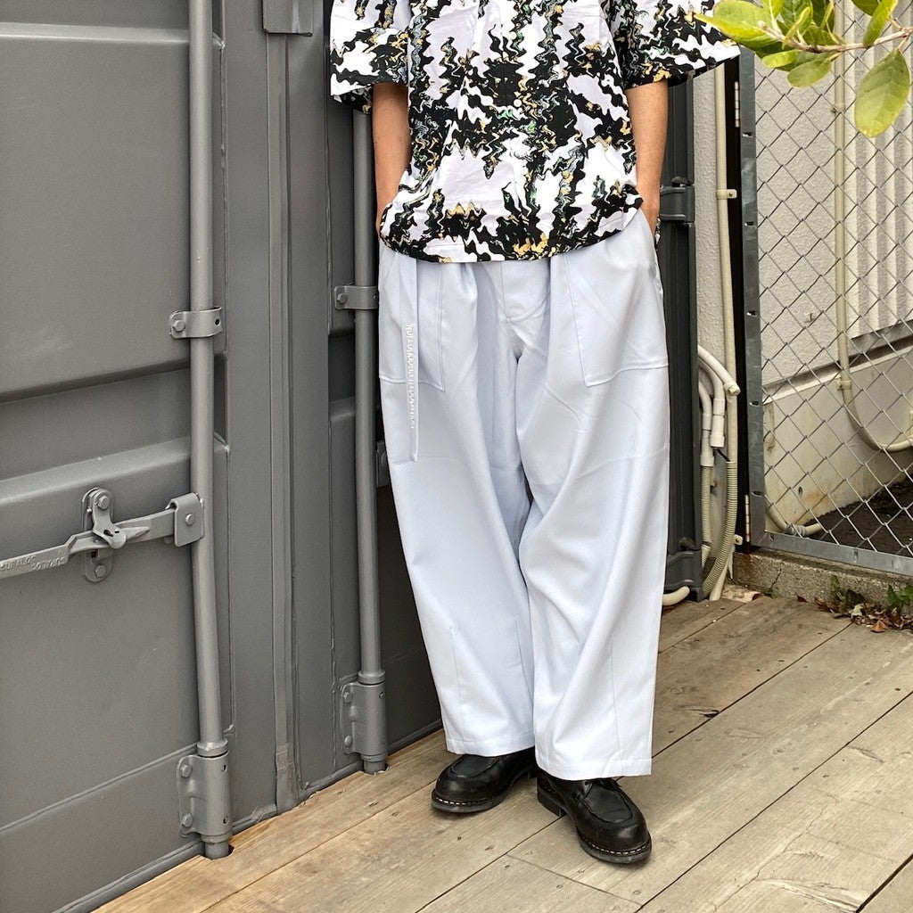 BAKER BAGGY SLACKS #SAX [SU23-B06]