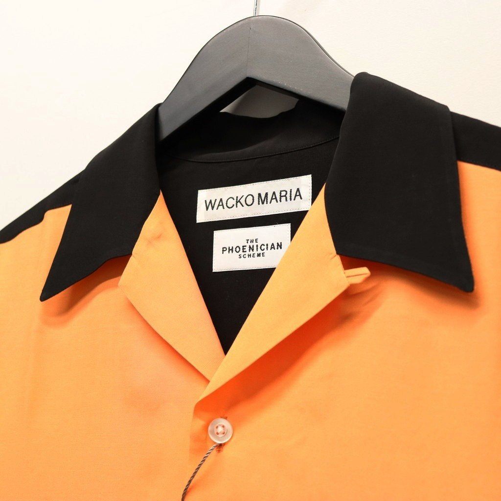THE PHOENICIAN SCHEME | S/S HAWAIIAN SHIRT ( TYPE-6 ) #ORANGE [TPS-WM-HI06]