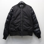 TECH 2WAY MA-1 DOWN JACKET #BLACK [BW-40025W]