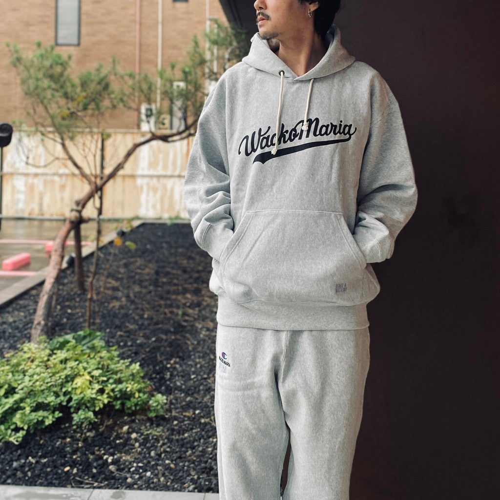 CHAMPION | REVERSE WEAVE PULLOVER HOODED SWEAT SHIRT ( TYPE-1 ) #SILVER GRAY [26FW-WMC-CP02]