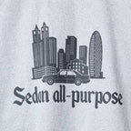 Skyscrapers Sweatshirts #Top Grey [SD26F-CT05]